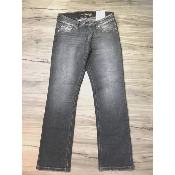 AMERICAN EAGLE 77 STRAIGHT SUPER LOW RISE JEAN 10S - Picture 1 of 2